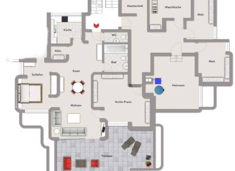 Wohnung zur Miete - Erstbezug 1.350 € 3 Zimmer 99 m² Maichingen Sindelfingen -Maichingen 71069