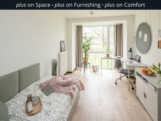 Wohnung zur Miete 621 € 1 Zimmer 17 m² frei ab sofort Universitätsallee 1 Lehe Ost 28359