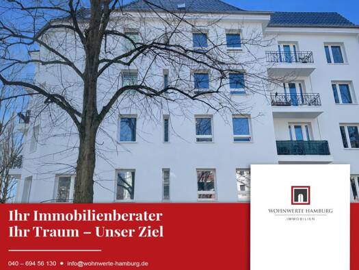 Terrassenwohnung zum Kauf 385.000 € 2,5 Zimmer 62 m² frei ab sofort Barmbek-Süd Hamburg 22083