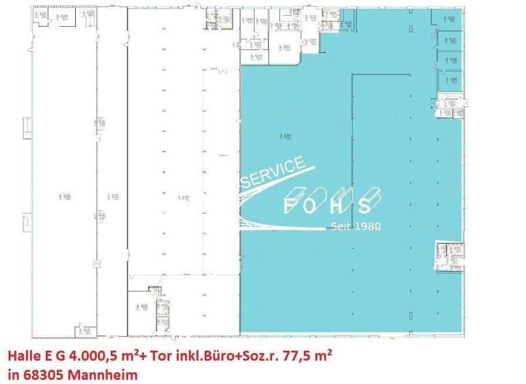 Gewerbegrundstück zur Miete 3,50 € 850 m² Grundstück frei ab sofort Waldhof Mannheim 68305