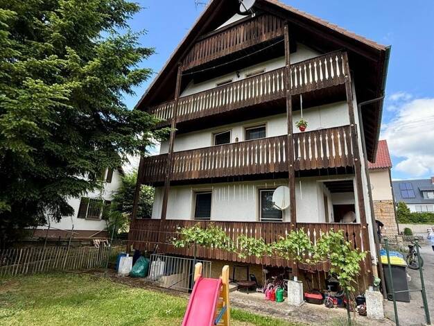 Wohnung zur Miete 410 € 2 Zimmer 70 m² Dachgeschoss, 2. Geschoss frei ab 01.09.2025 Burgpreppach Burgpreppach 97496