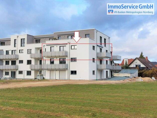 Wohnung zur Miete - Erstbezug 1.300 € 3 Zimmer 87 m² Katzwang Nürnberg / Neukatzwang 90453