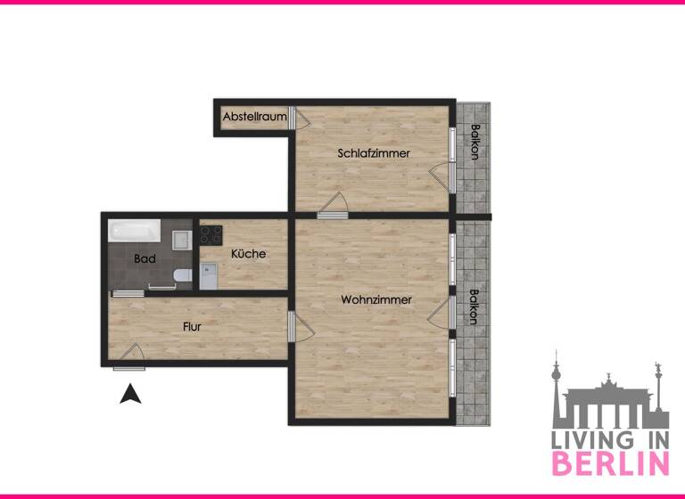 Wohnung zur Miete 656 € 2 Zimmer 52,5 m² 7. Geschoss Schwalbenweg 15 Schönefeld 12529