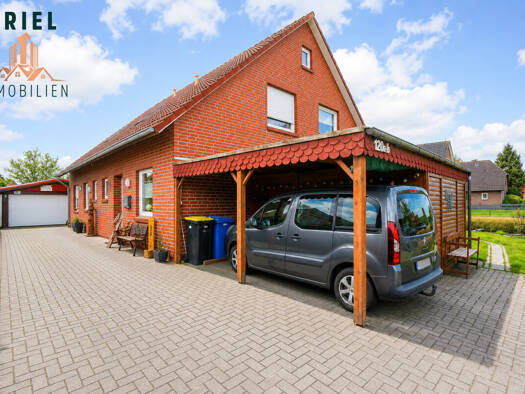 Doppelhaushälfte zum Kauf 219.000 € 4 Zimmer 117 m² 271 m² Grundstück Moordorf Südbrookmerland 26624