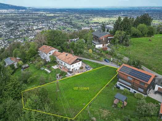 Grundstück zum Kauf 630.000 € 1.136 m² Grundstück Stüben 15 Dornbirn 6850