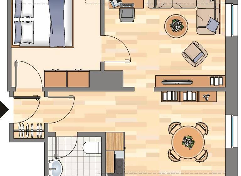 Wohnung zur Miete 369 € 2 Zimmer 44,6 m²<br/>Wohnfläche Dachgeschoss, 2.<br/>Geschoss Mühlenfeldstraße 8 Unterstadt / Schöntal Wetter 58300