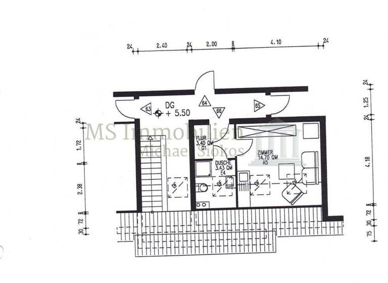 Studio zum Kauf 80.000 € 1 Zimmer 21,5 m² Seckenheim Mannheim / Seckenheim 68239