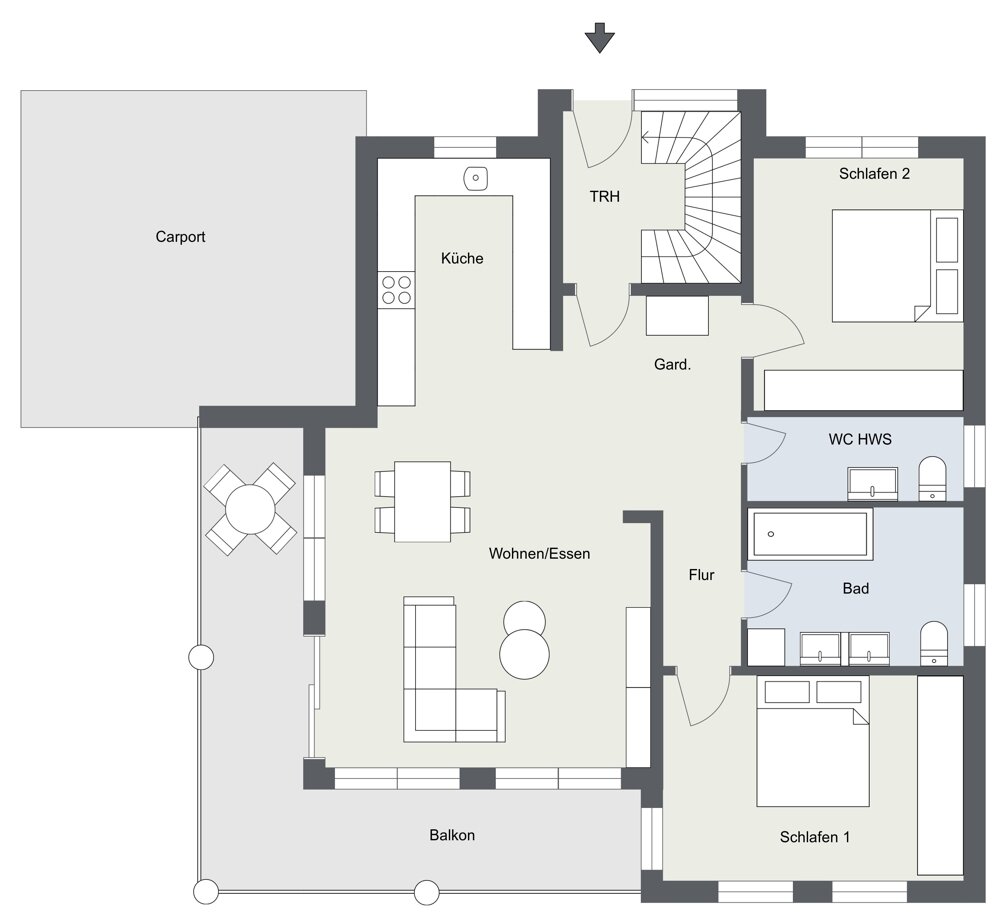 Wohnung zur Miete 1.545 € 3,5 Zimmer 105 m²<br/>Wohnfläche Oberuhldingen Uhldingen-Mühlhofen / Mühlhofen 88690