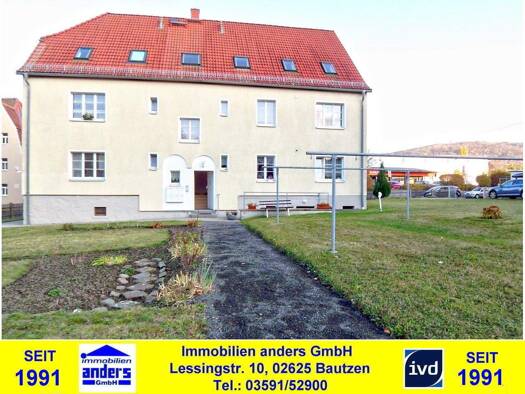 Wohnung zur Miete 340 € 2 Zimmer 56,9 m² 1. Geschoss Löbau 02708