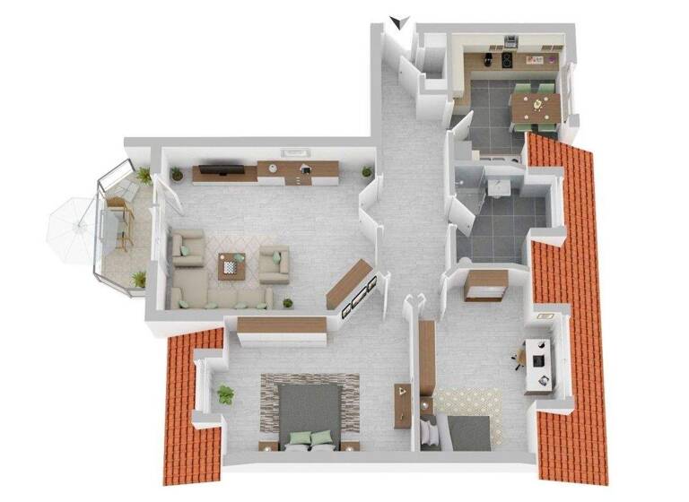 Wohnung zum Kauf 375.000 € 3 Zimmer 83 m² Seebad Warnemünde Rostock / Warnemünde 18119