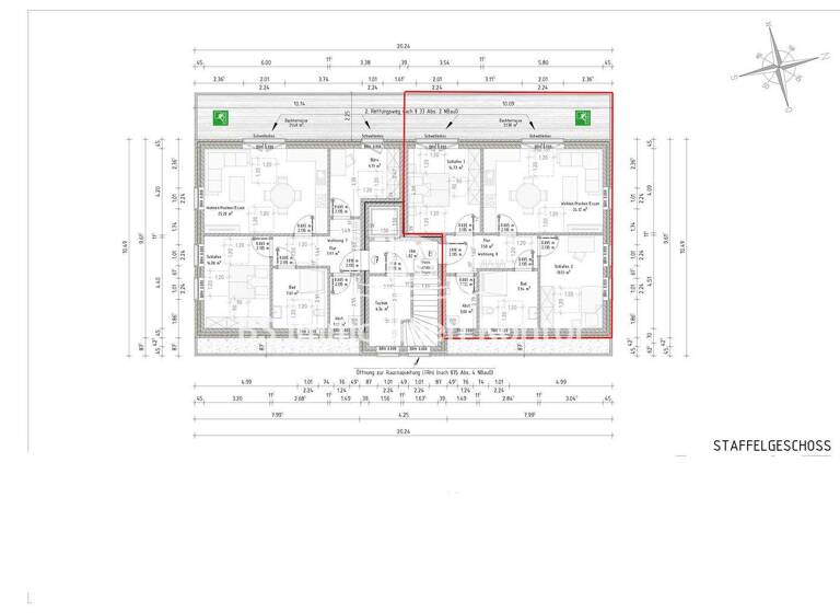 Wohnung zur Miete - Erstbezug 950 € 3 Zimmer 80 m² frei ab 01.03.2026 Papenburg 26871