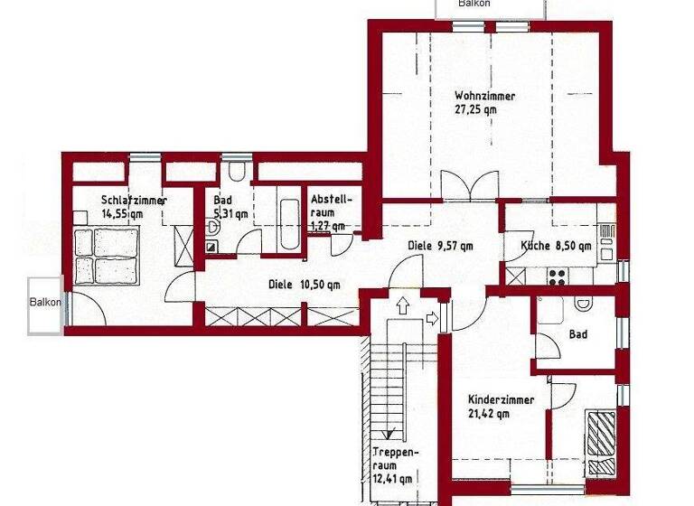 Wohnung zum Kauf 550.000 € 3,5 Zimmer 98,5 m² Eching 85386