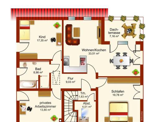 Wohnung zur Miete - Erstbezug 1.395 € 4 Zimmer 105 m² Geschoss 1/1 frei ab 01.01.2027 Koppelweg Schwanewede Schwanewede 28790