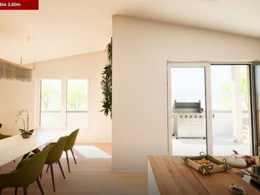 Penthouse zum Kauf provisionsfrei als Kapitalanlage geeignet 739.000 € 3 Zimmer 108 m² Fridolinstraße 12 Bad Krozingen 79189