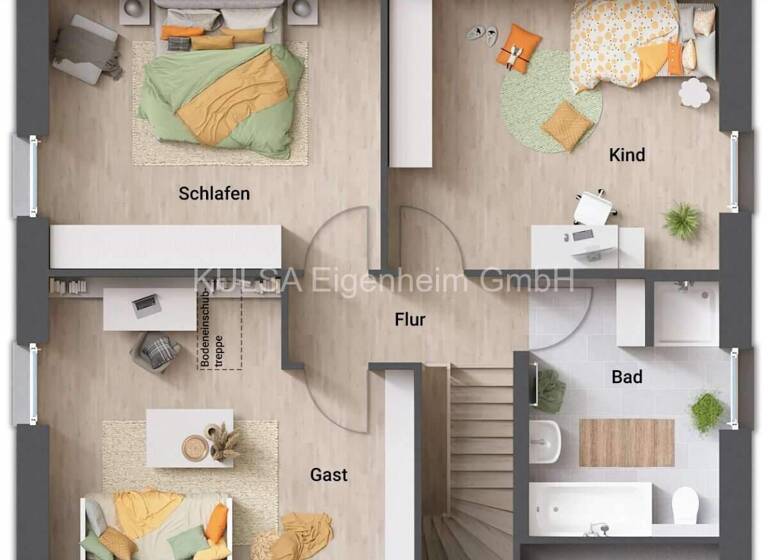 Einfamilienhaus zum Kauf provisionsfrei 345.220 € 5 Zimmer 134 m² 504 m² Grundstück frei ab sofort Am Weinberg 0 Nägelstedt Bad Langensalza 99947