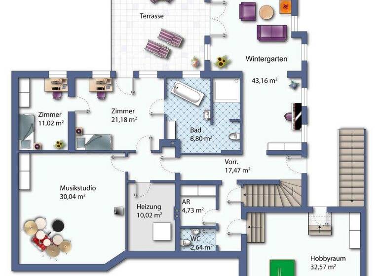 Villa zum Kauf 1.700.000 € 7 Zimmer 426 m² 1.401 m² Grundstück Purkersdorf 3002