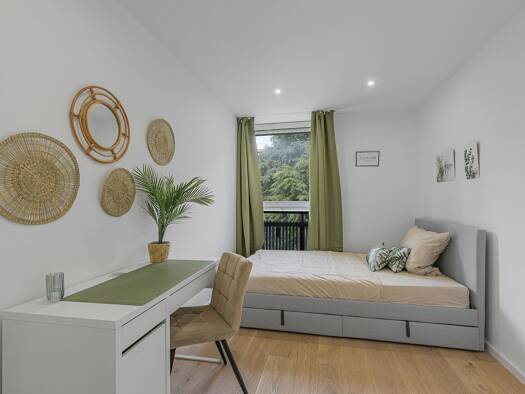 Studio zur Miete 800 € 1 Zimmer 12 m² 3. Geschoss frei ab sofort Streitbergstraße 2 Aubing-Lochhausen-Langwied München 81249