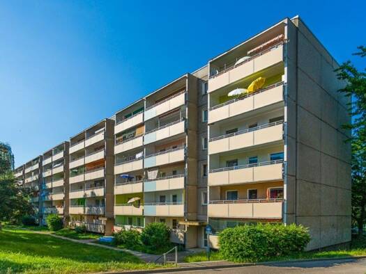 Wohnung zur Miete nur mit Wohnberechtigungsschein 442 € 3 Zimmer 64,3 m² 3. Geschoss frei ab 15.10.2026 Lise-Meitner-Straße 37 Gorbitz-Nord/Neu-Omsewitz Dresden 01169