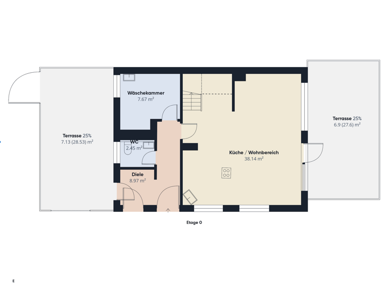 Reihenendhaus zum Kauf 735.000 € 5 Zimmer 152,5 m² 357 m² Grundstück Anhausen Diedorf 86420