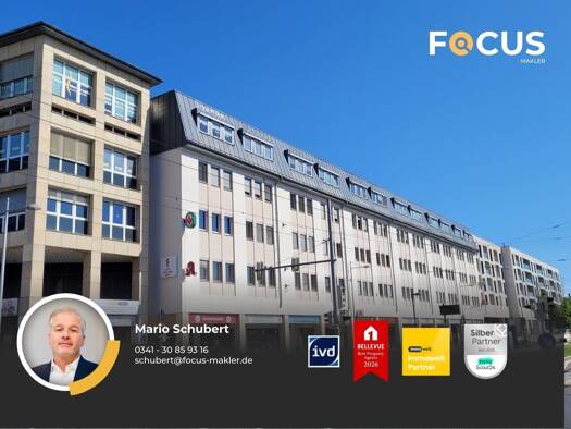 Wohnung zur Miete 433 € 1 Zimmer 43,3 m² 2. Geschoss frei ab 01.12.2026 Saalfelder Straße 14 Neulindenau Alt-West 04179