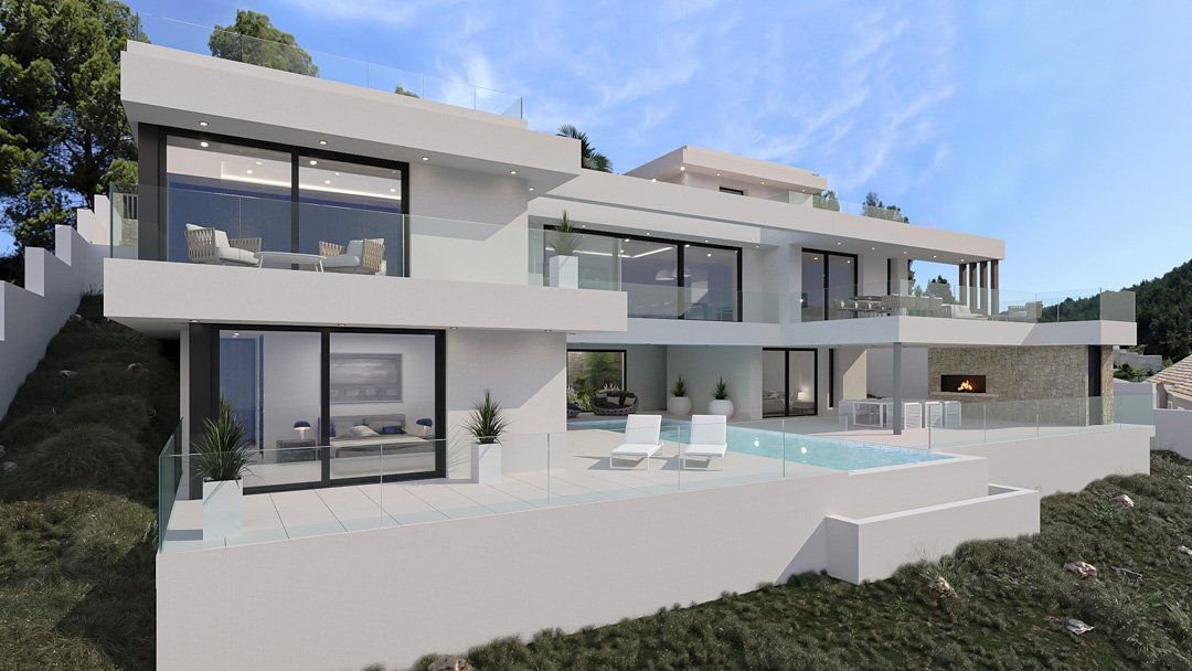 Villa zum Kauf 1.985.000 € 5 Zimmer 453 m²<br/>Wohnfläche 1.013 m²<br/>Grundstück Calpe 03710