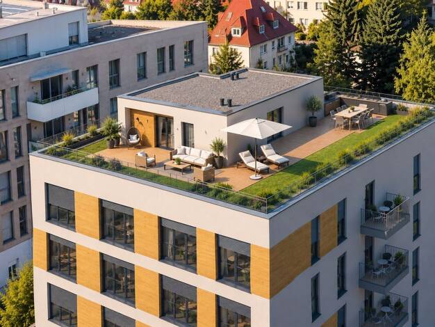 Wohnung zum Kauf - Neubau provisionsfrei 1.759.160 € 4 Zimmer 217,2 m² 5. Geschoss Löbervorstadt Erfurt 99096
