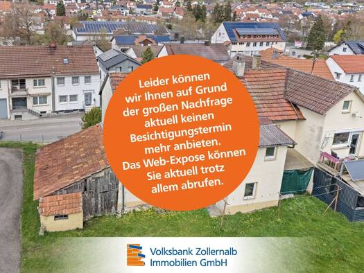 Doppelhaushälfte zum Kauf 40.000 € 7 Zimmer 96 m² 359 m² Grundstück frei ab sofort Burladingen 72393