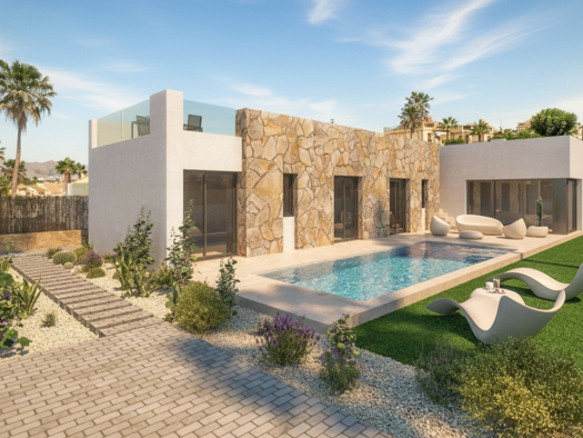 Villa zum Kauf provisionsfrei 579.000 € 4 Zimmer 118 m² 442 m² Grundstück Calle Jacarilla Algorfa 03169