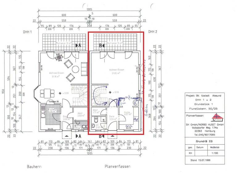 Doppelhaushälfte zum Kauf 399.000 € 5 Zimmer 100 m² 285 m² Grundstück Itzstedt 23845