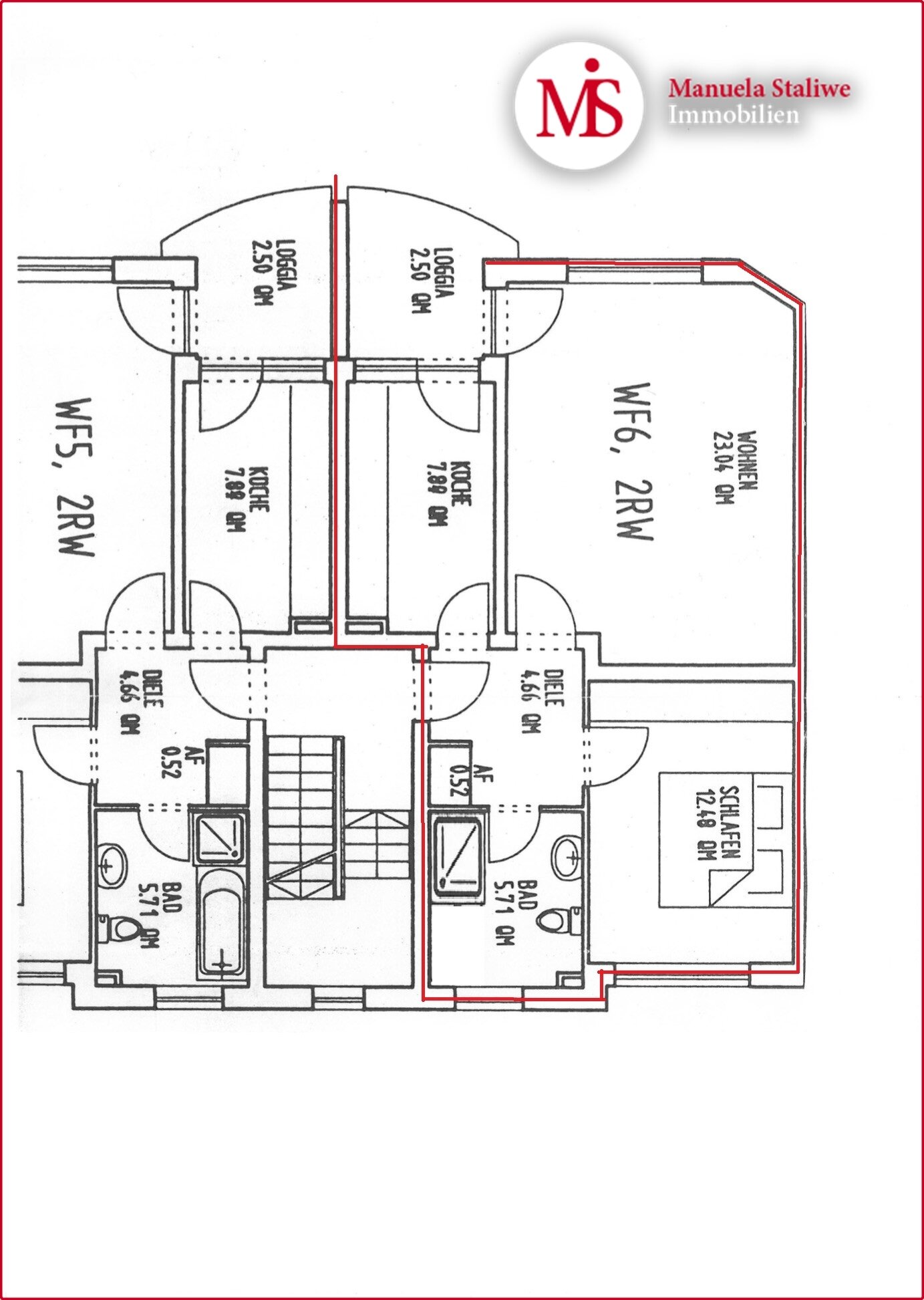 Wohnung zum Kauf 179.900 € 2 Zimmer 56,8 m²<br/>Wohnfläche 2.<br/>Geschoss Furth - Süd Neuss 41462