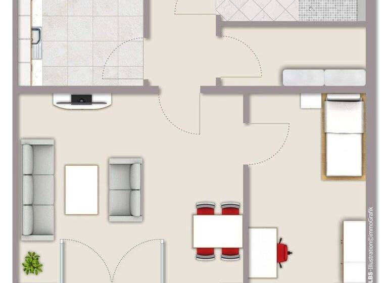 Wohnung zum Kauf 224.000 € 2 Zimmer 69,4 m² Warendorf 48231