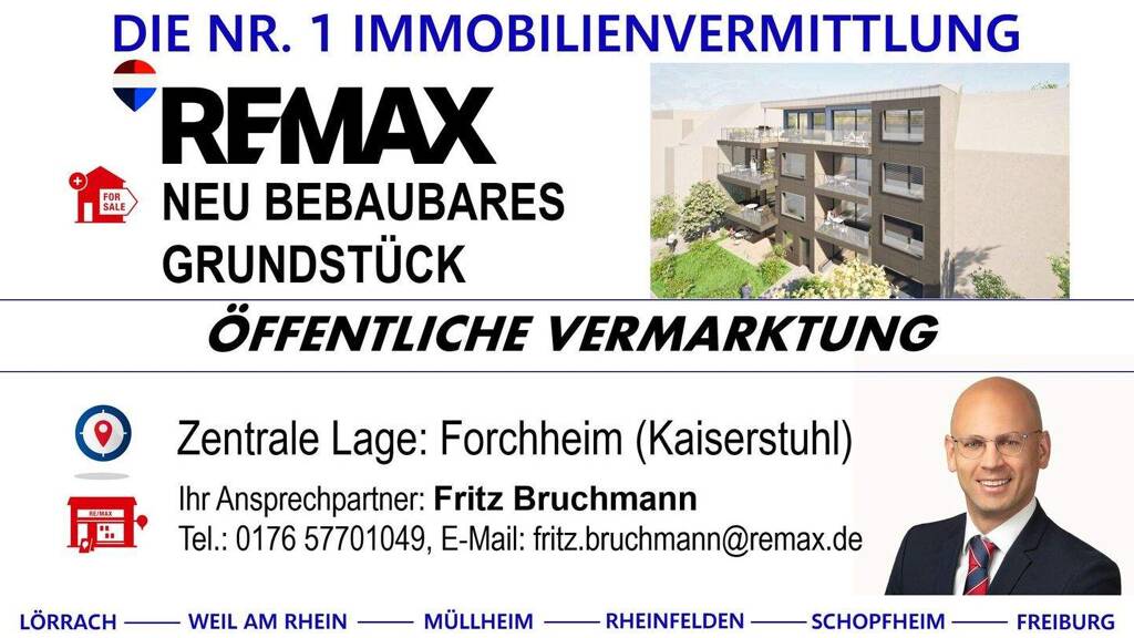 Grundstück zum Kauf 450.000 € 887 m² Grundstück Forchheim 79362