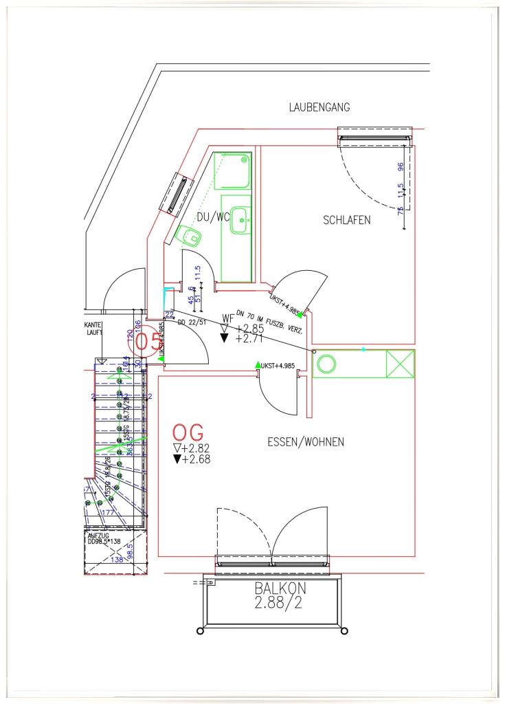 Wohnung zum Kauf 325.000 € 2 Zimmer 48,2 m²<br/>Wohnfläche 1.<br/>Geschoss ab sofort<br/>Verfügbarkeit Lerchenfeld Freising 85356