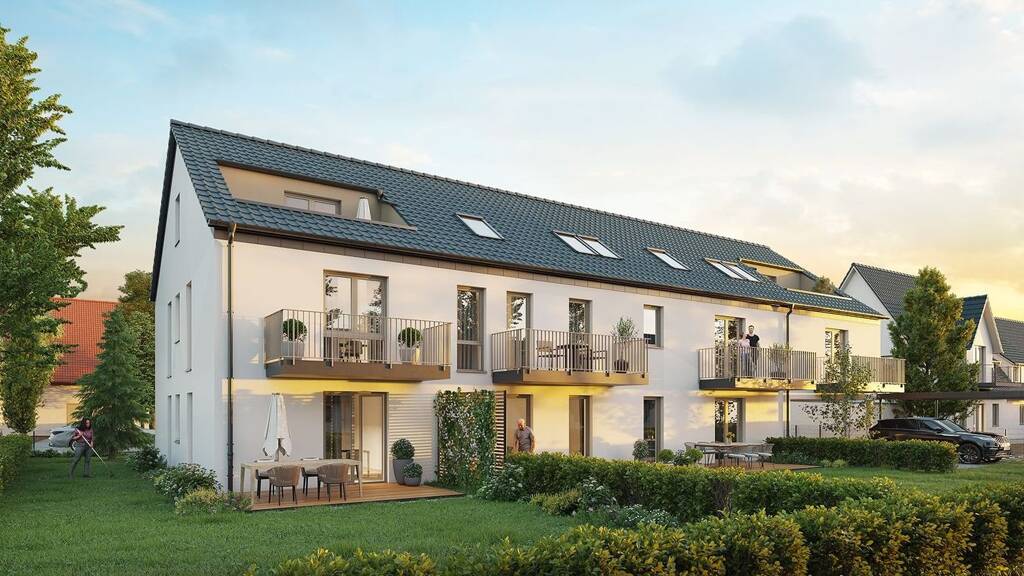 Wohnen wo andere Urlaub machen - Neubau in Dechsendorf - Rohbau steht bereits