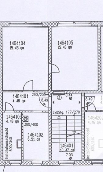 Wohnung zur Miete 285 € 2 Zimmer 46,4 m²<br/>Wohnfläche 3.<br/>Geschoss ab sofort<br/>Verfügbarkeit Geibelstraße 146 Gablenz 246 Chemnitz 09127