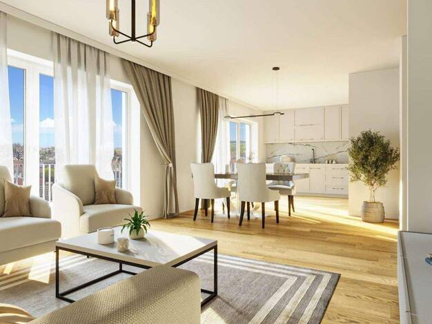 Penthouse zum Kauf - Erstbezug provisionsfrei 461.500 € 2 Zimmer 85,3 m² Mönkhofer Weg 179 St. Jürgen Lübeck 23562