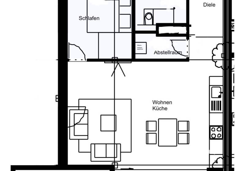 Wohnung zum Kauf 319.000 € 2 Zimmer 77,8 m²<br/>Wohnfläche 1.<br/>Geschoss Pleinfeld Pleinfeld 91785