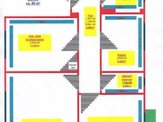 Wohnung zur Miete 680 € 3 Zimmer 77 m² 1. Geschoss frei ab sofort Aischbachstr. 15 Alpirsbach 72275