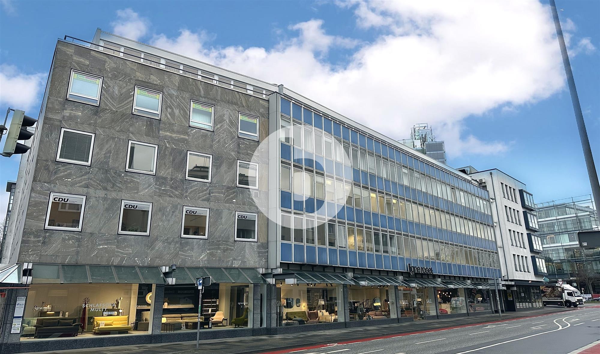 Bürogebäude zur Miete 14,50 € 477,8 m²<br/>Bürofläche ab 93 m²<br/>Teilbarkeit Mitte Hannover 30159