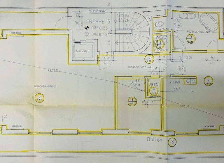 Penthouse zum Kauf provisionsfrei 1.750.000 € 3 Zimmer 130 m² 2. Geschoss Fährhausstraße 2 Uhlenhorst Hamburg 22085
