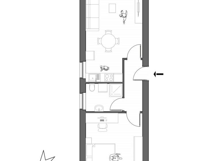 Wohnung zum Kauf 2 Zimmer 40,5 m² 2. Geschoss Etschmanngasse 25 Meran 39012