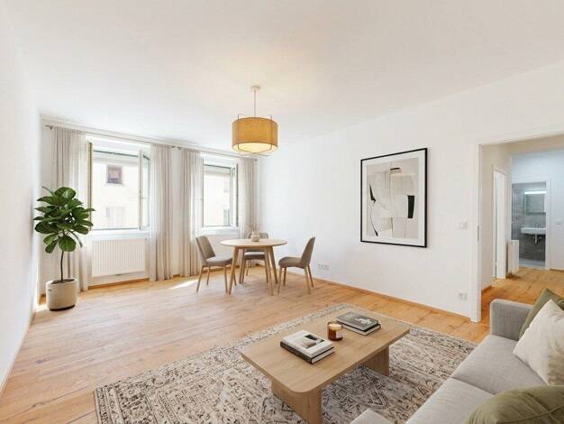 Wohnung zum Kauf 349.000 € 2 Zimmer 57,4 m² 4. Geschoss Landstraße 1030