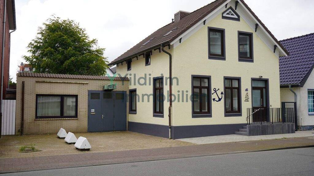 Zur Verkaufen Gewerbefläche mit saniertem EFH in bester Lage von Cuxhaven!