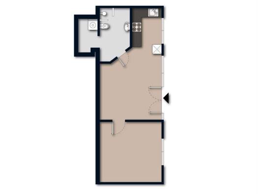 Terrassenwohnung zur Miete 955 € 2 Zimmer 55 m² frei ab sofort Weisenau Mainz 55130