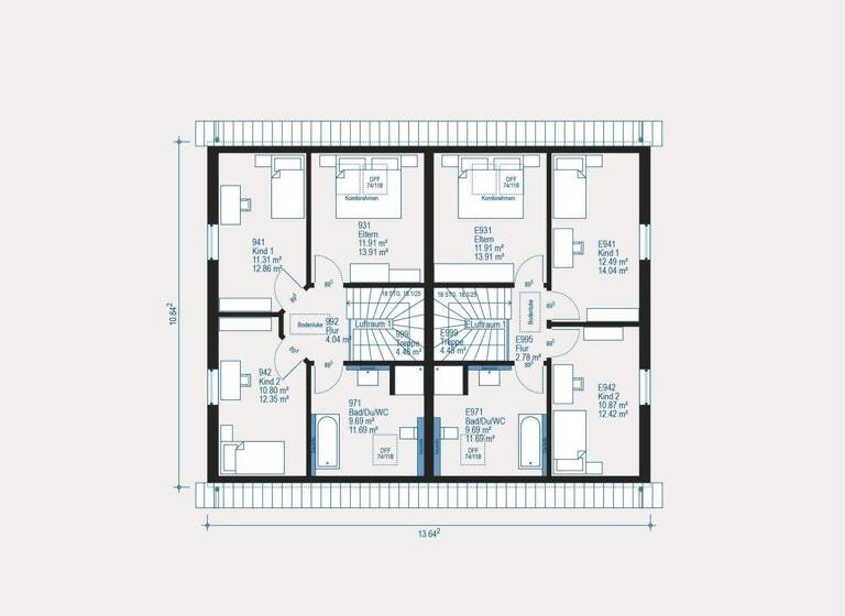Doppelhaushälfte zum Kauf 612.000 € 4 Zimmer 120 m² 302 m² Grundstück Beihingen Freiberg am Neckar 71691