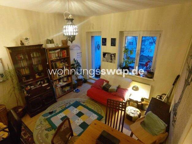 Studio zur Miete Tauschwohnung 530 € 2 Zimmer 50 m² 2. Geschoss Tempelhof Berlin 12103