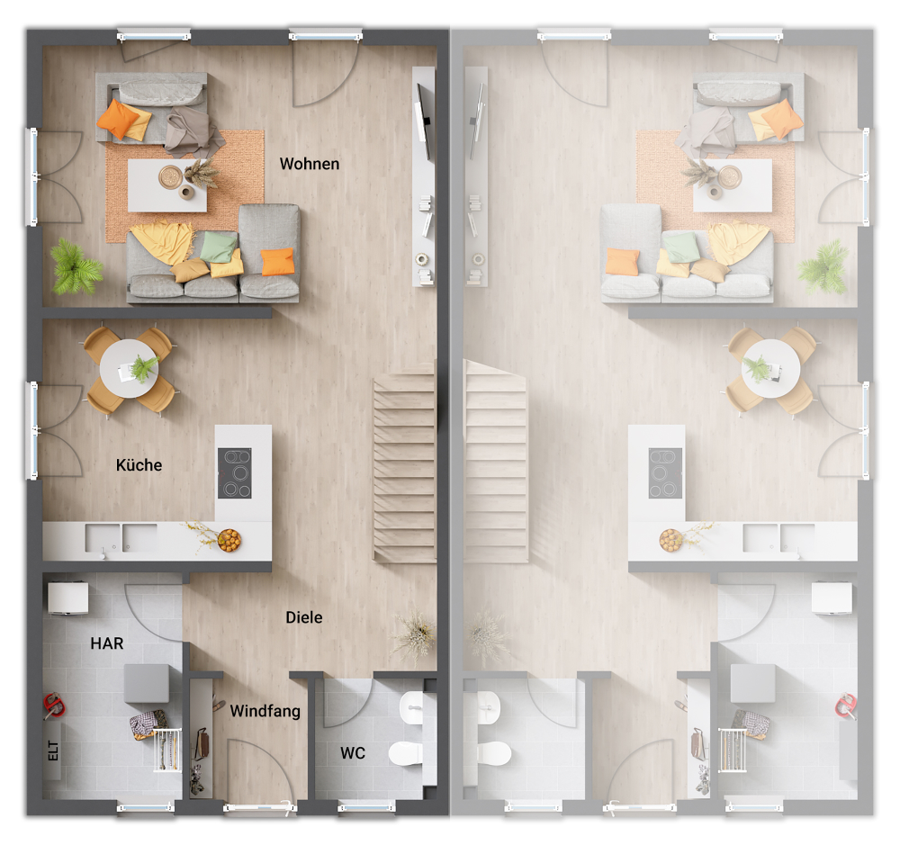 Doppelhaushälfte zum Kauf 367.900 € 5 Zimmer 132 m²<br/>Wohnfläche 399 m²<br/>Grundstück Trippstadt Trippstadt 67705