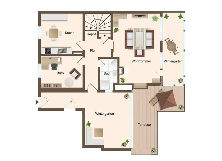 Doppelhaushälfte zum Kauf 850.000 € 5 Zimmer 142 m² 363 m² Grundstück Riemerling Hohenbrunn 85521