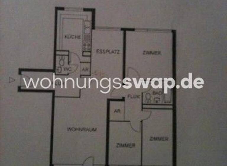 Studio zur Miete Tauschwohnung 800 € 4 Zimmer 96 m² 8. Geschoss Märkisches Viertel Berlin 13439