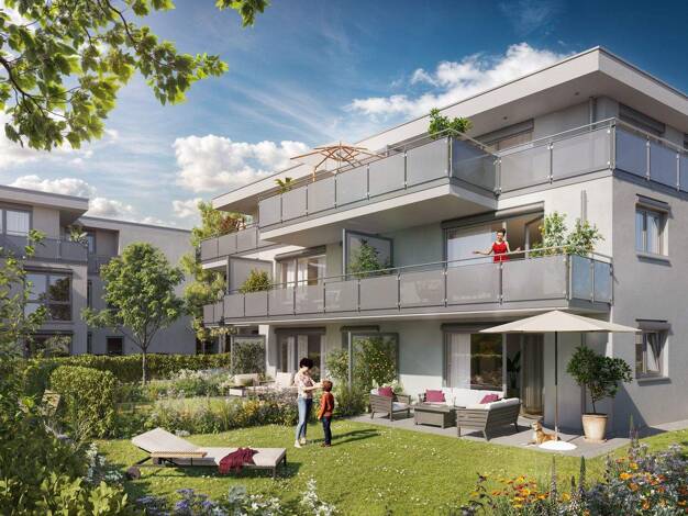 Wohnung zum Kauf - Neubau provisionsfrei 975.000 € 3 Zimmer 85,2 m² EG Canisiusstraße 5 Hadern München 81377